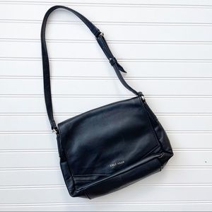 Cole Haan Black Leather Shoulder Bag